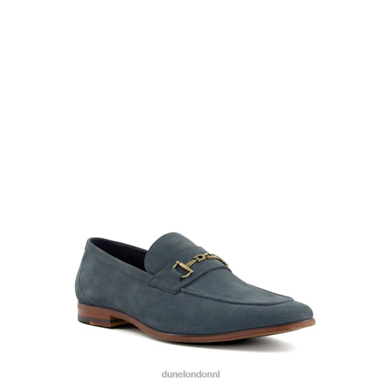 Heren R6DFZ715 sanctie marine Dune London Loafers met trensversiering - Klik op de afbeelding om het venster te sluiten