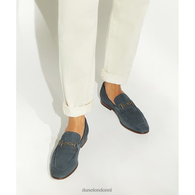 Heren R6DFZ715 sanctie marine Dune London Loafers met trensversiering