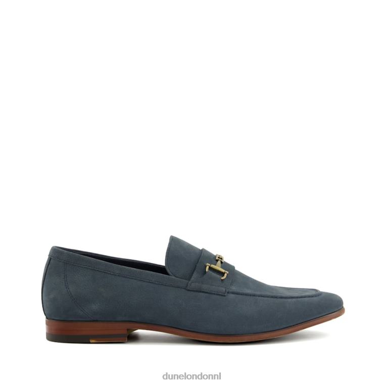 Heren R6DFZ715 sanctie marine Dune London Loafers met trensversiering