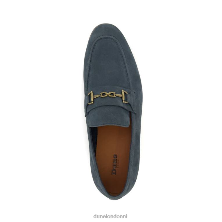 Heren R6DFZ715 sanctie marine Dune London Loafers met trensversiering