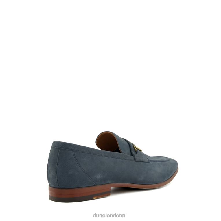 Heren R6DFZ715 sanctie marine Dune London Loafers met trensversiering