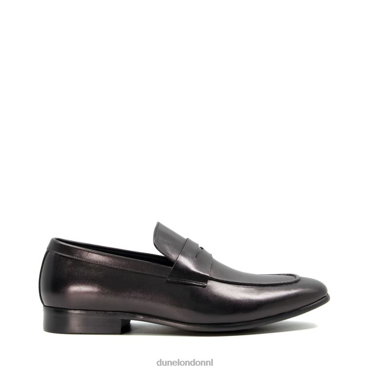 Heren R6DFZ756 server zwart Dune London zadelloafers