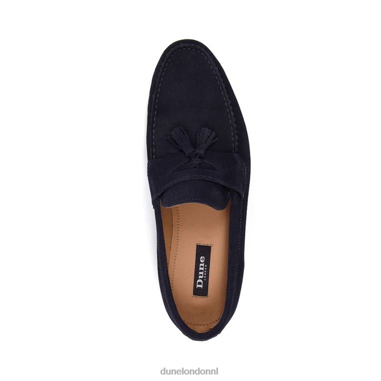 Heren R6DFZ791 bart marine Dune London suède loafers