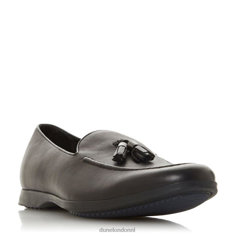 Heren R6DFZ872 Perth zwart Dune London Loafer met kwastjesdetail - Klik op de afbeelding om het venster te sluiten