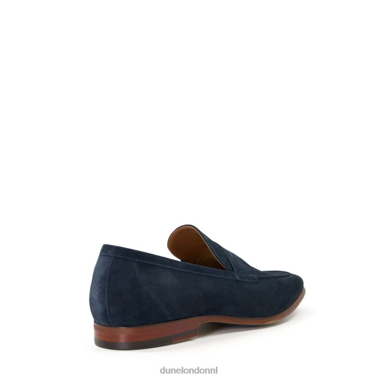 Heren R6DFZ882 sila's marine Dune London Suède zadelloafers