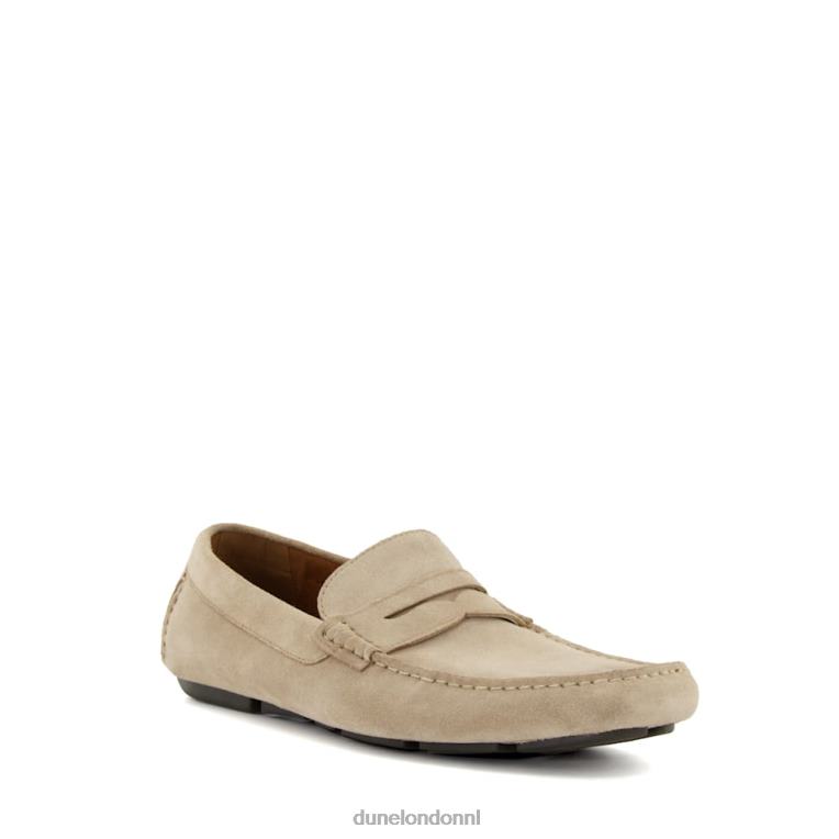 Heren R6DFZ883 Bradlay zand Dune London Mocassinloafers met vierkante neus