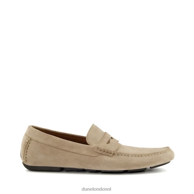 Heren R6DFZ883 Bradlay zand Dune London Mocassinloafers met vierkante neus