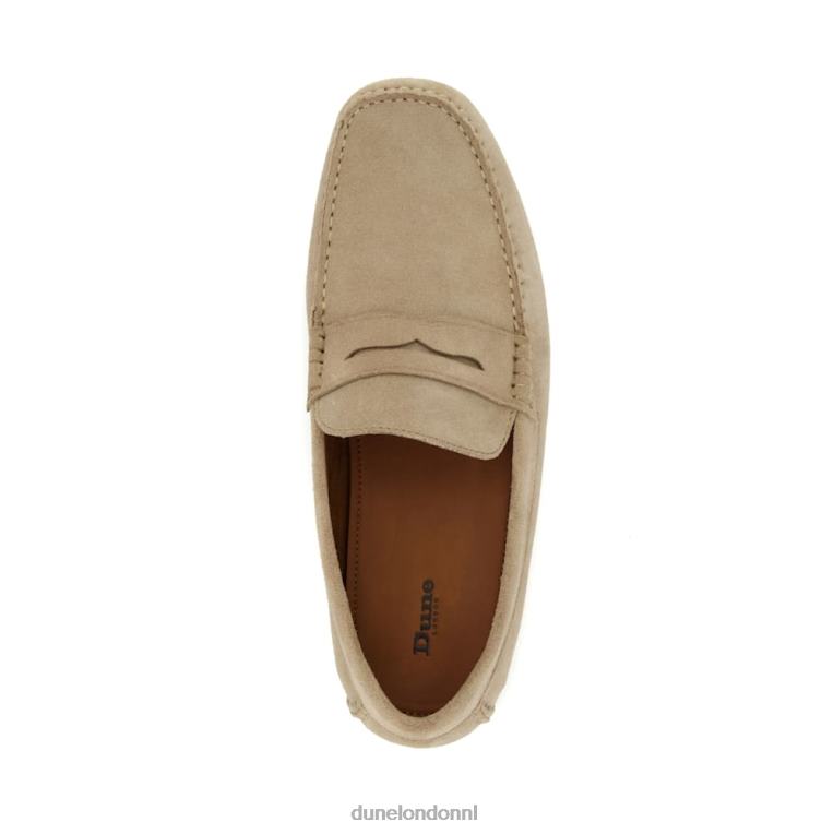 Heren R6DFZ883 Bradlay zand Dune London Mocassinloafers met vierkante neus