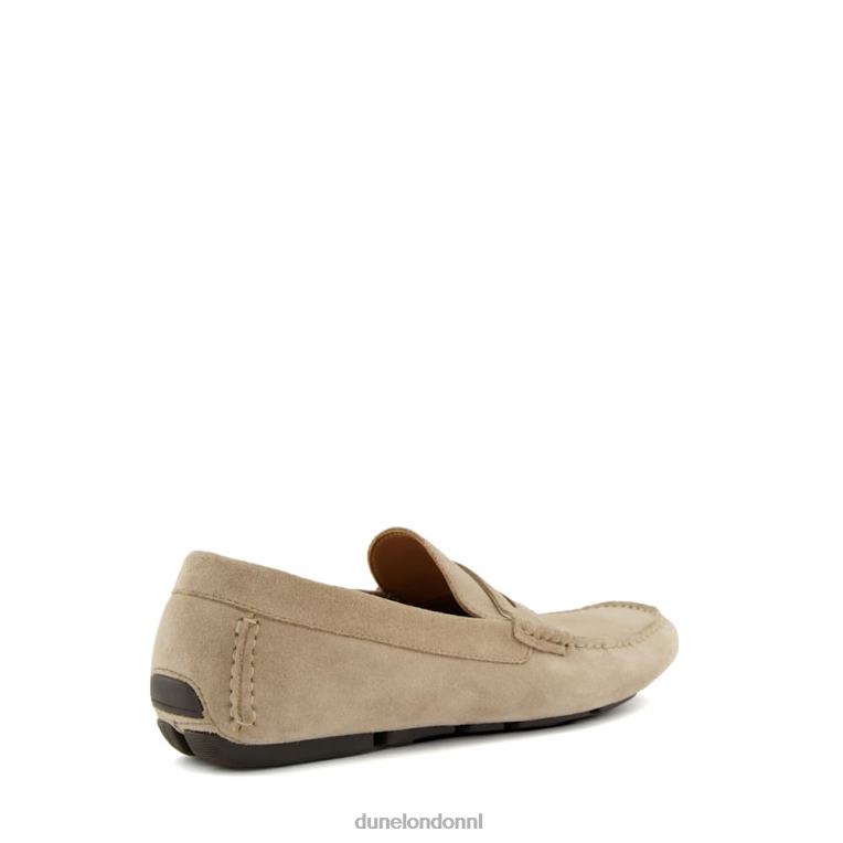 Heren R6DFZ883 Bradlay zand Dune London Mocassinloafers met vierkante neus