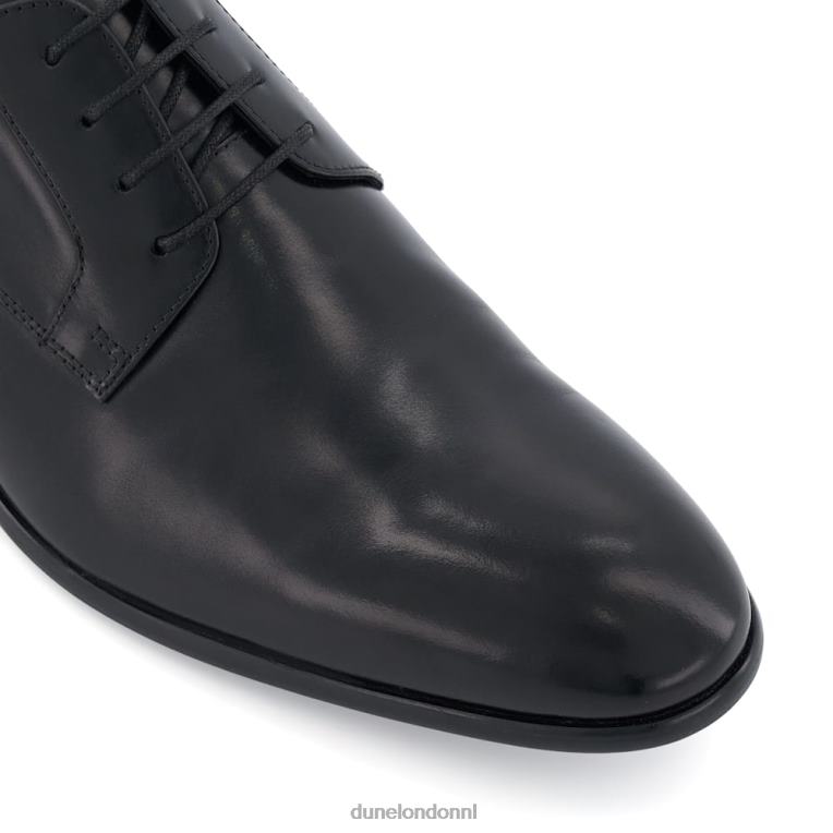 Heren R6DFZ684 zuidwaarts zwart Dune London nette leren veterschoenen