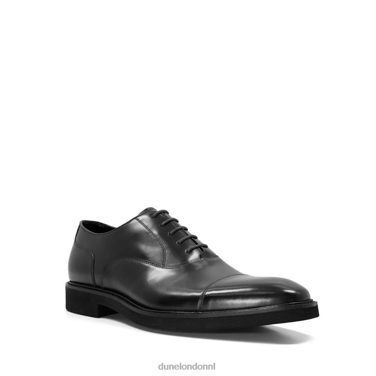 Heren R6DFZ734 shilo zwart Dune London leren Oxford-schoenen met veters