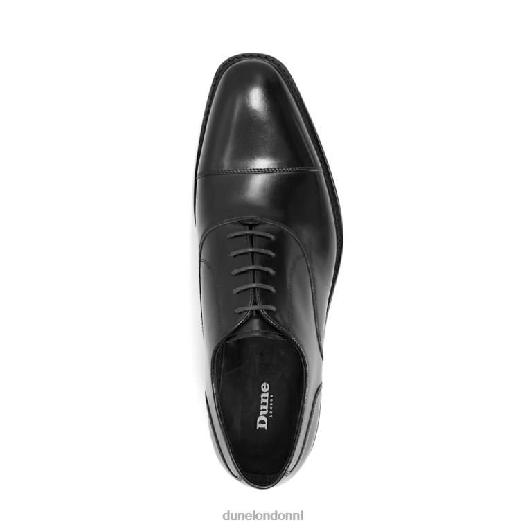 Heren R6DFZ734 shilo zwart Dune London leren Oxford-schoenen met veters