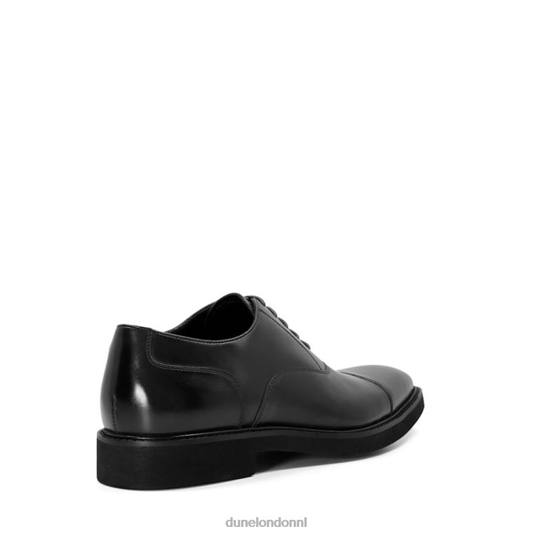 Heren R6DFZ734 shilo zwart Dune London leren Oxford-schoenen met veters