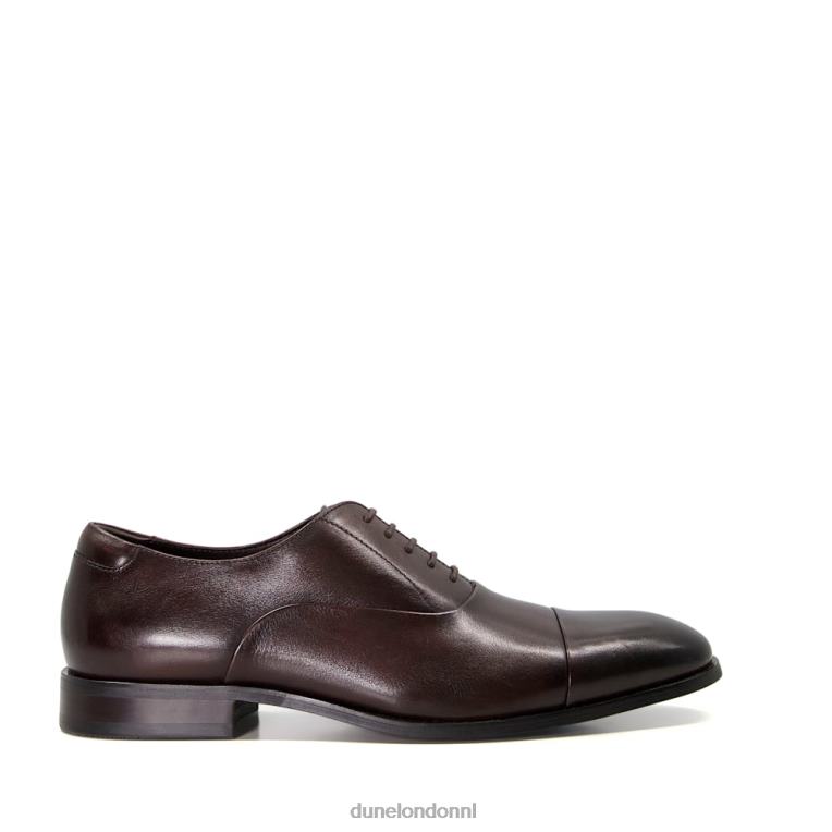 Heren R6DFZ808 geheimhouding bruin Dune London Oxford-schoenen met veters