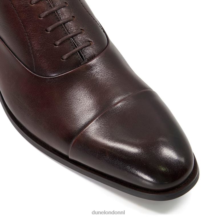 Heren R6DFZ808 geheimhouding bruin Dune London Oxford-schoenen met veters