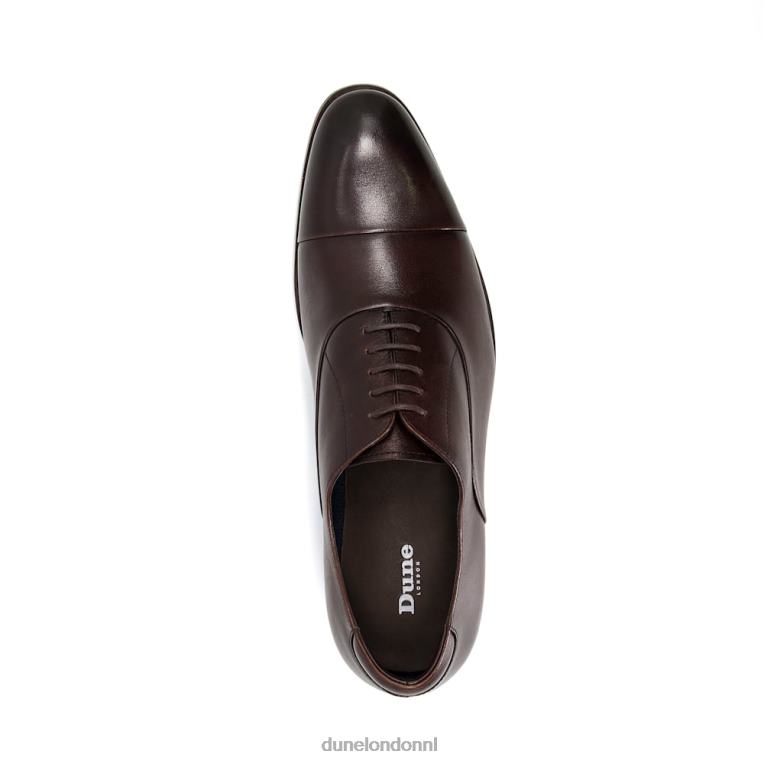 Heren R6DFZ808 geheimhouding bruin Dune London Oxford-schoenen met veters