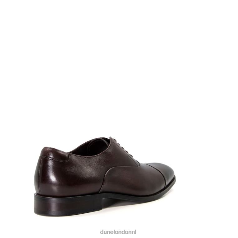 Heren R6DFZ808 geheimhouding bruin Dune London Oxford-schoenen met veters