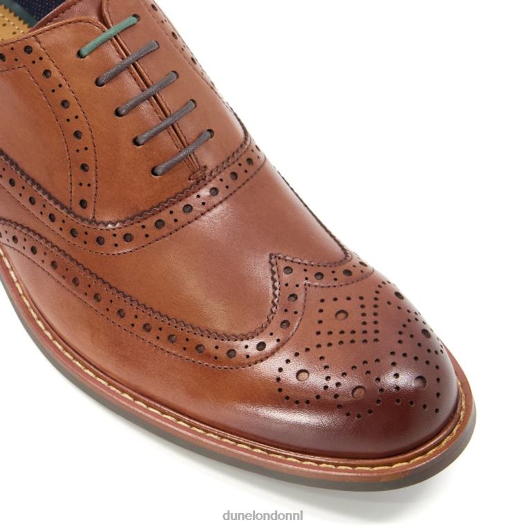 Heren R6DFZ814 pollodium bruinen Dune London zware brogueschoenen