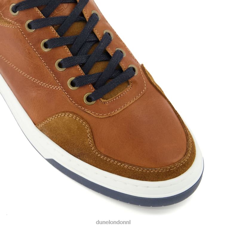 Heren R6DFZ702 Thorin bruinen Dune London Sneakers met veters