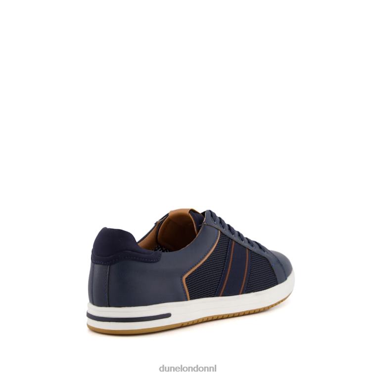 Heren R6DFZ812 WAAR marine Dune London Sneakers met streeppanelen