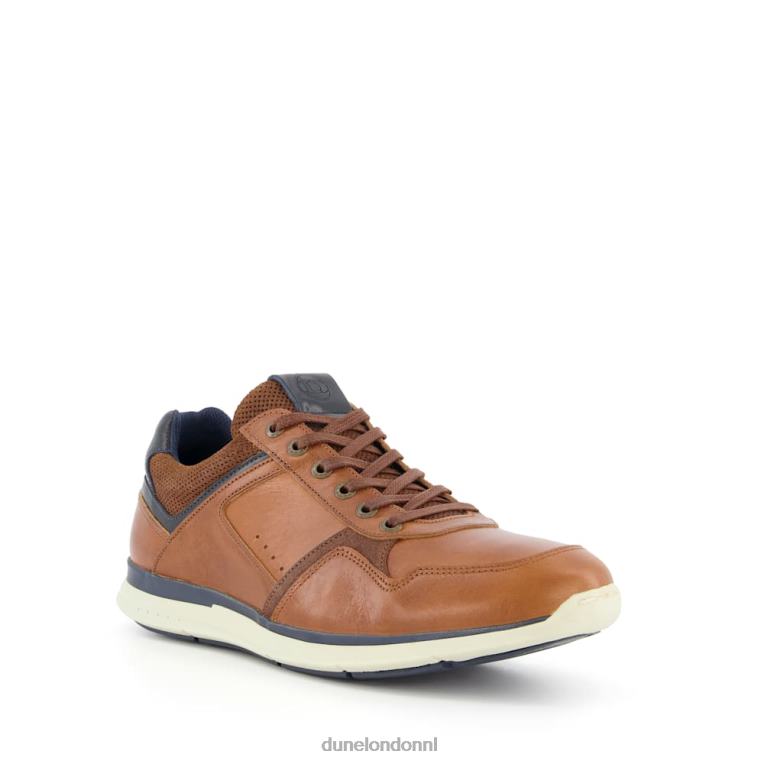 Heren R6DFZ864 Tijm bruinen Dune London sneakers met veters - Klik op de afbeelding om het venster te sluiten