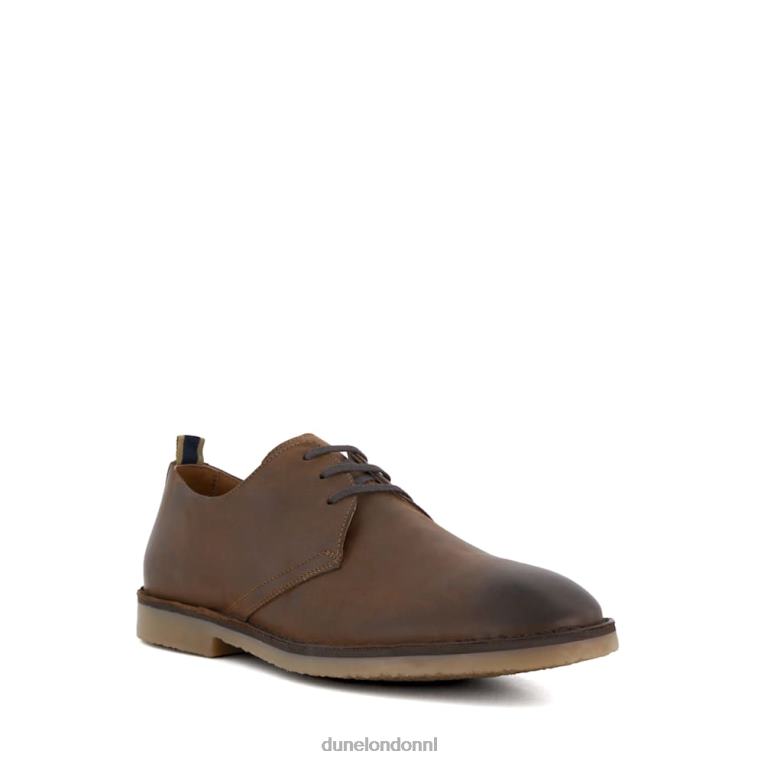 Heren R6DFZ703 bekend bruin Dune London casual veterschoenen