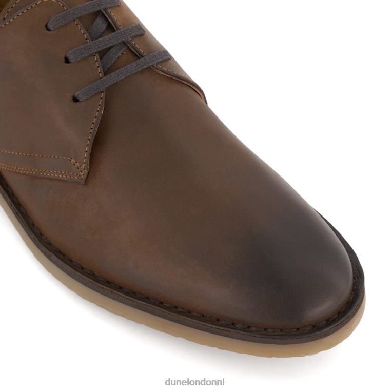 Heren R6DFZ703 bekend bruin Dune London casual veterschoenen