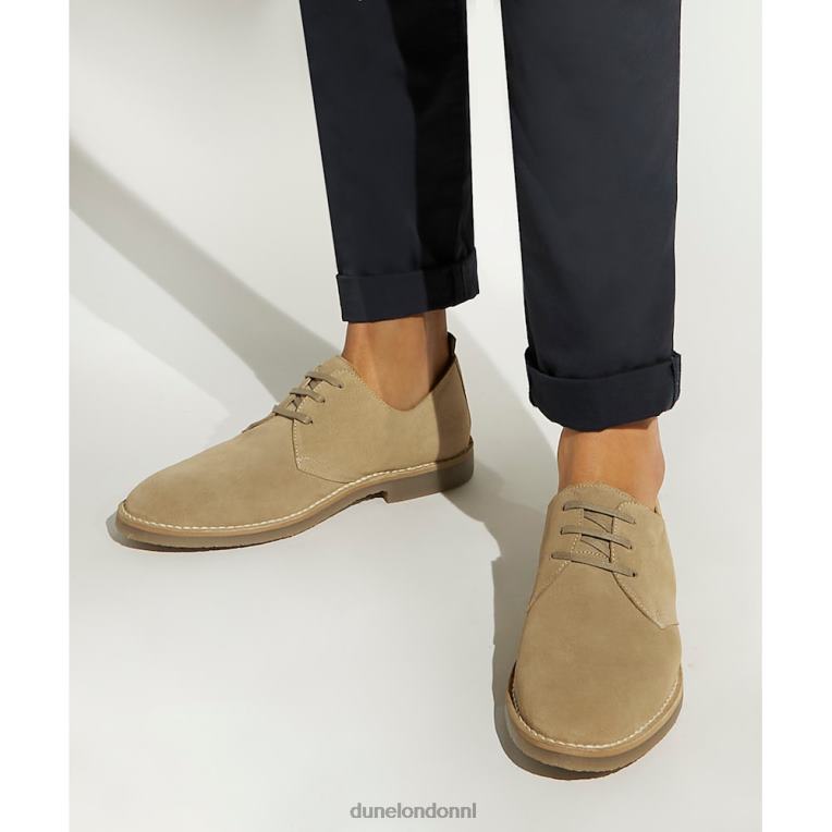 Heren R6DFZ704 bekend steen Dune London casual suède veterschoenen