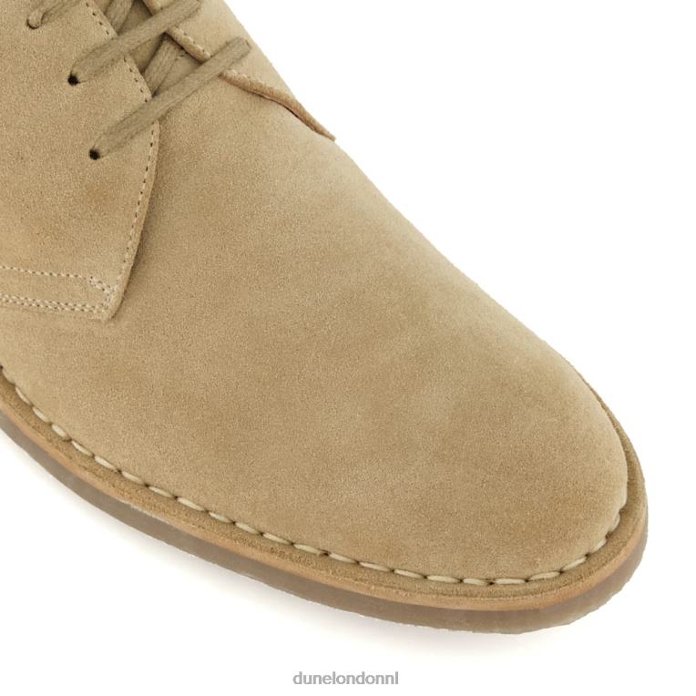 Heren R6DFZ704 bekend steen Dune London casual suède veterschoenen