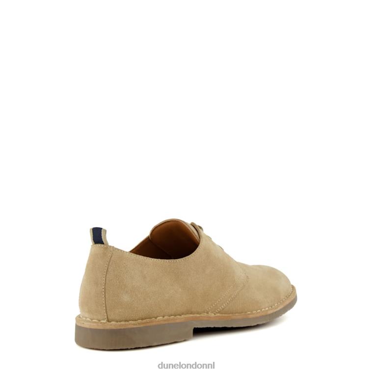 Heren R6DFZ704 bekend steen Dune London casual suède veterschoenen