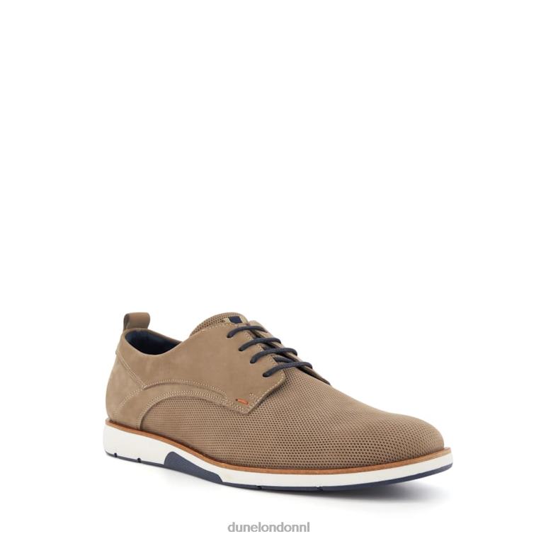 Heren R6DFZ773 schuur grijs Dune London casual gibsonschoenen - Klik op de afbeelding om het venster te sluiten