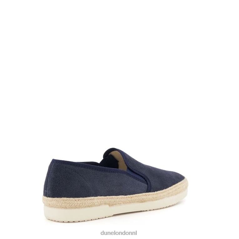 Heren R6DFZ801 val marine Dune London casual suède espadrilles