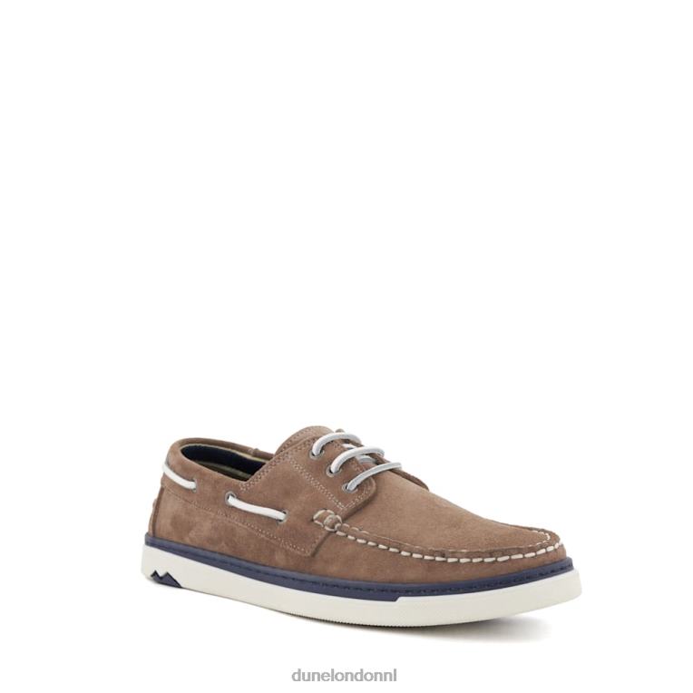 Heren R6DFZ821 Bowwen grijs Dune London casual bootschoenen - Klik op de afbeelding om het venster te sluiten