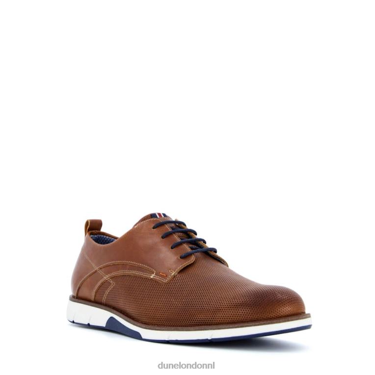 Heren R6DFZ829 balade bruinen Dune London casual schoenen met gaten