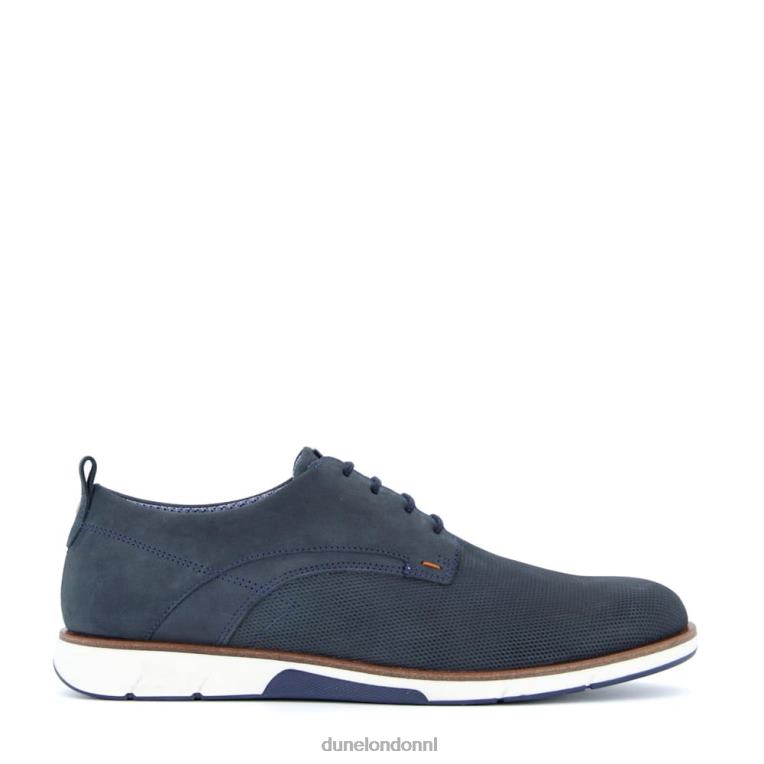 Heren R6DFZ846 balade blauw Dune London casual schoenen met gaten