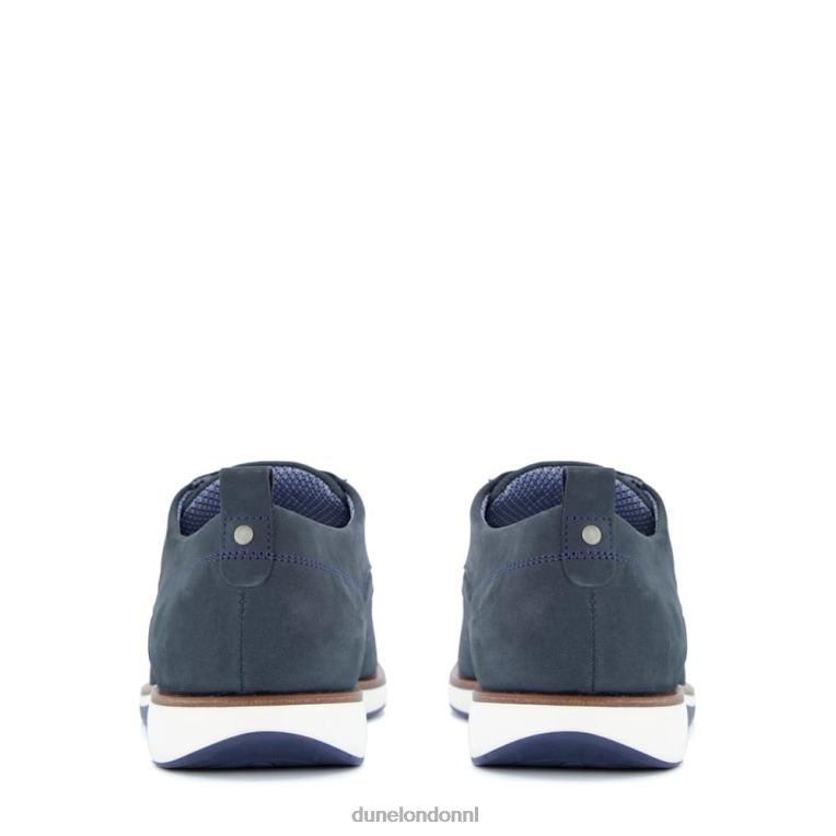 Heren R6DFZ846 balade blauw Dune London casual schoenen met gaten