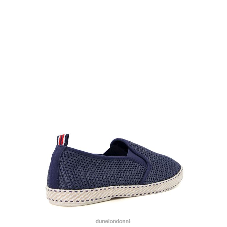 Heren R6DFZ876 flin marine Dune London espadrilleschoenen van mesh