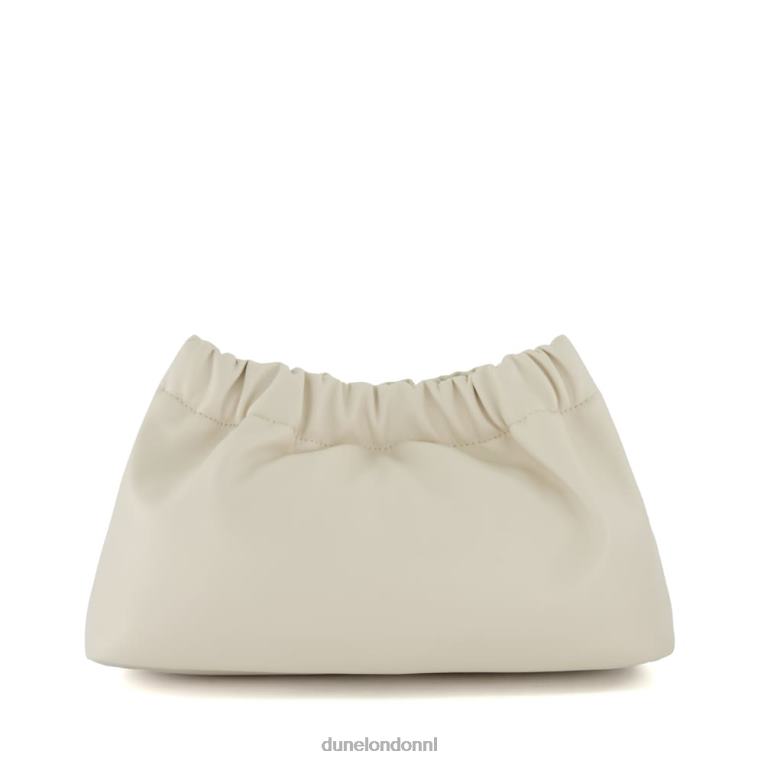 vrouwen R6DFZ88 bonanza ecru Dune London Clutch-tasje met diamanten detail