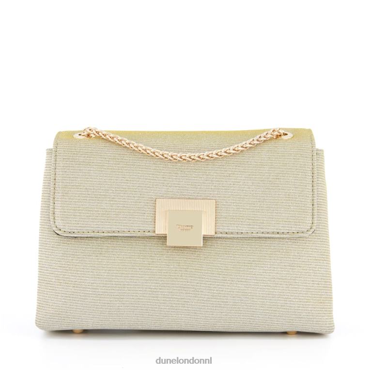 vrouwen R6DFZ369 bondi goud Dune London tas met kettinghandvat