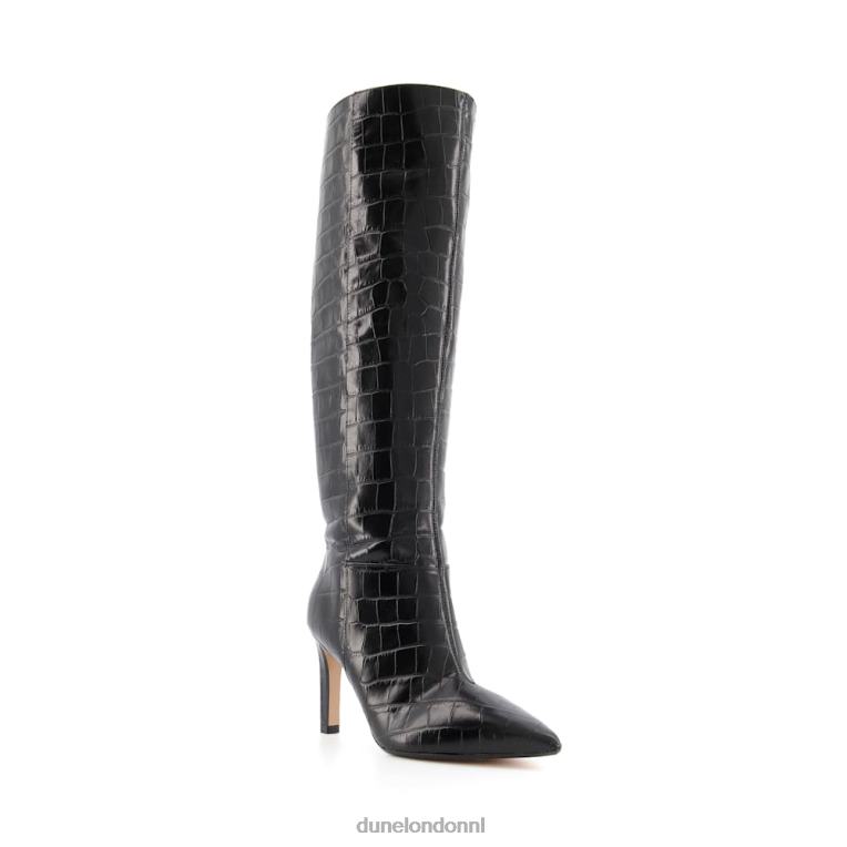 vrouwen R6DFZ365 kruid zwart Dune London Puntige stiletto laarzen met hoge hakken