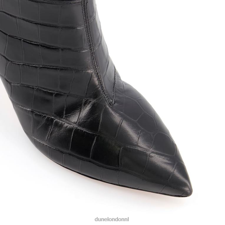 vrouwen R6DFZ365 kruid zwart Dune London Puntige stiletto laarzen met hoge hakken