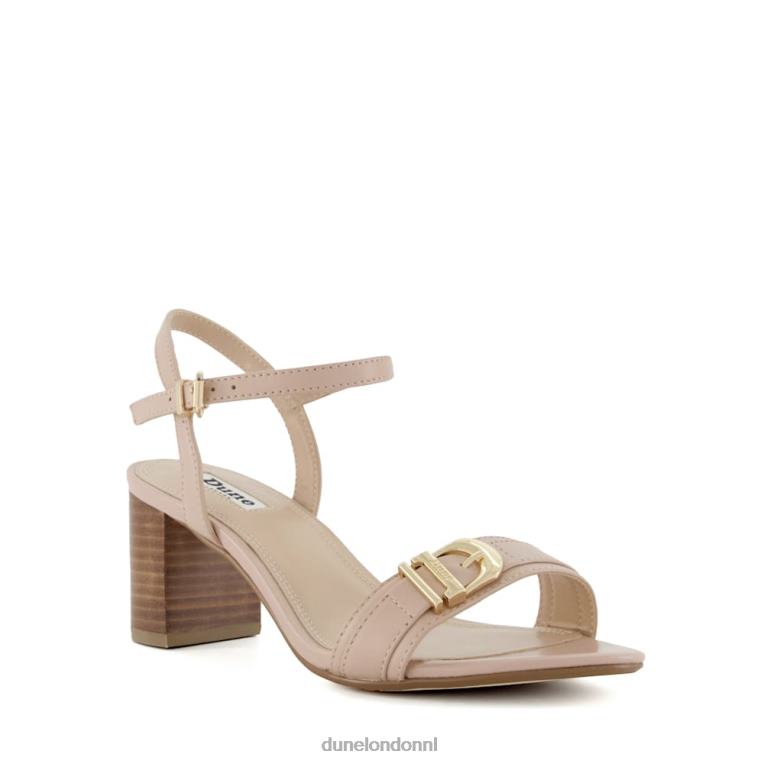 vrouwen R6DFZ191 jessie blozen Dune London Sandalen met blokhak en gespband - Klik op de afbeelding om het venster te sluiten