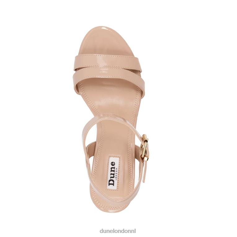 vrouwen R6DFZ343 Merisa naakt Dune London Sandalen met blokhak