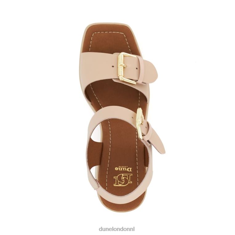 vrouwen R6DFZ62 jenie blozen Dune London Sandalen met middenplatform