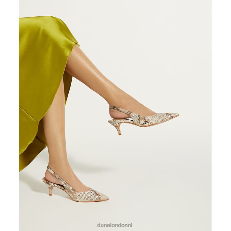 vrouwen R6DFZ124 Capitol reptiel Dune London slingback pumps