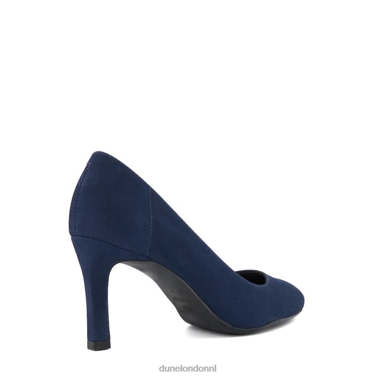 vrouwen R6DFZ213 Adèle marine Dune London pumps met hak