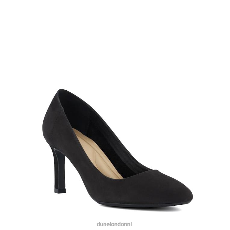 vrouwen R6DFZ216 Adèle zwart Dune London pumps met hak - Klik op de afbeelding om het venster te sluiten