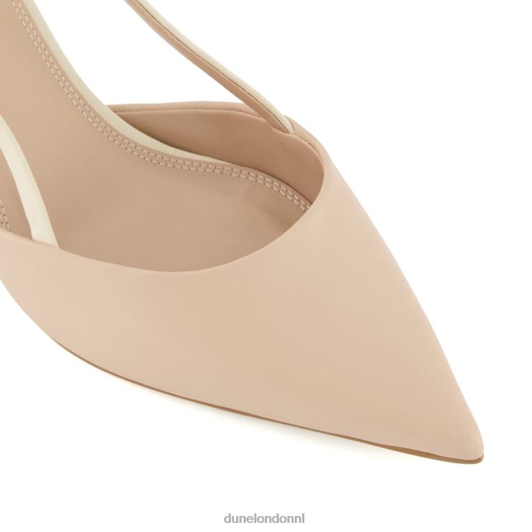 vrouwen R6DFZ446 classificeren naakt Dune London Slingback pumps met uitlopende hak