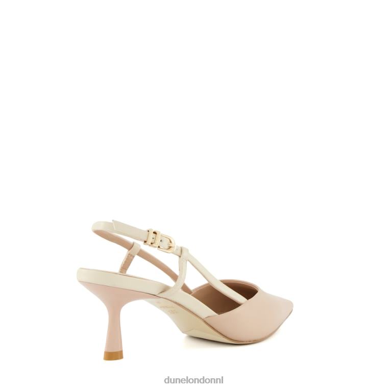 vrouwen R6DFZ446 classificeren naakt Dune London Slingback pumps met uitlopende hak