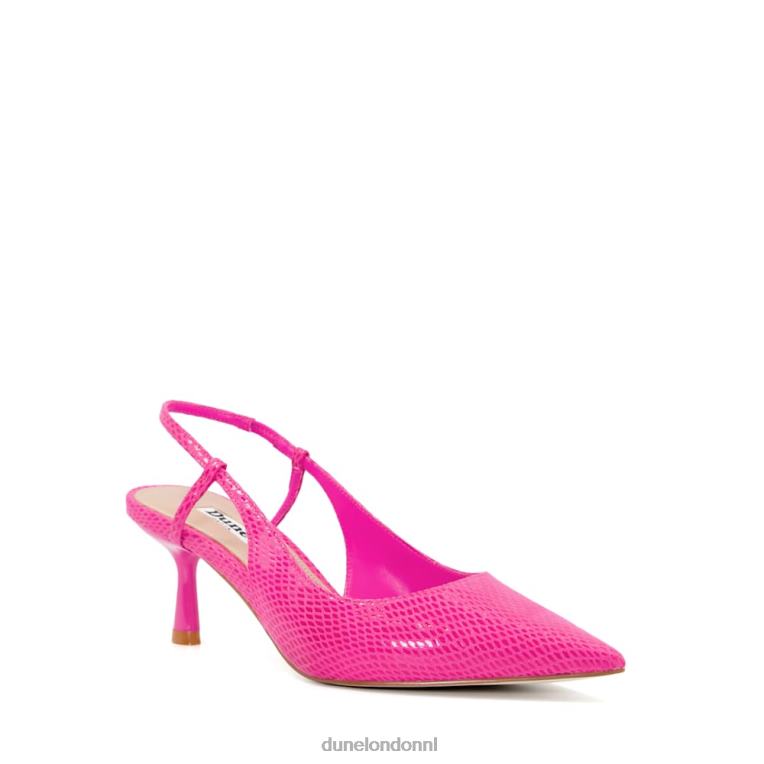 vrouwen R6DFZ487 klem roze Dune London Slingback pumps met uitlopende hak - Klik op de afbeelding om het venster te sluiten